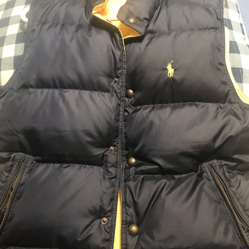 Men’s Polo by Ralph Lauren Reversible Down Vest M